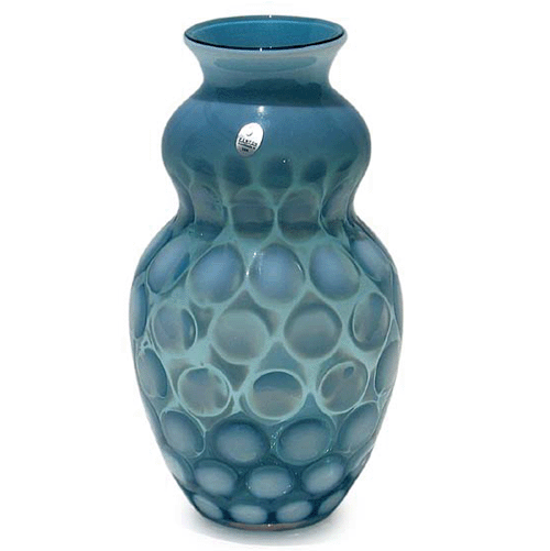 Fenton Big Dot Vase Horizons Collection